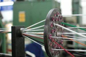 Cable in a struder