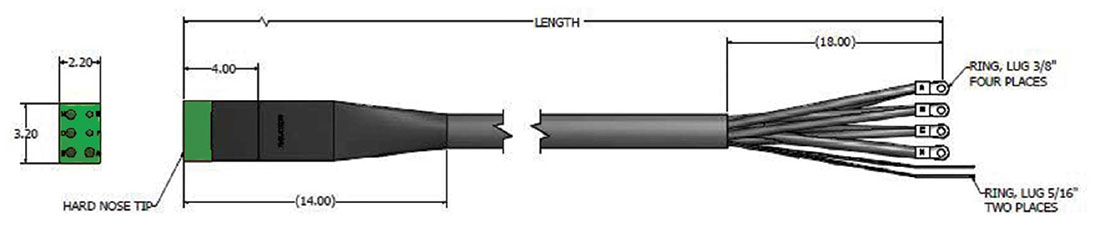 400-Hz-Single-Jacket-with-replaceable-durable-hard-nose-contact-section