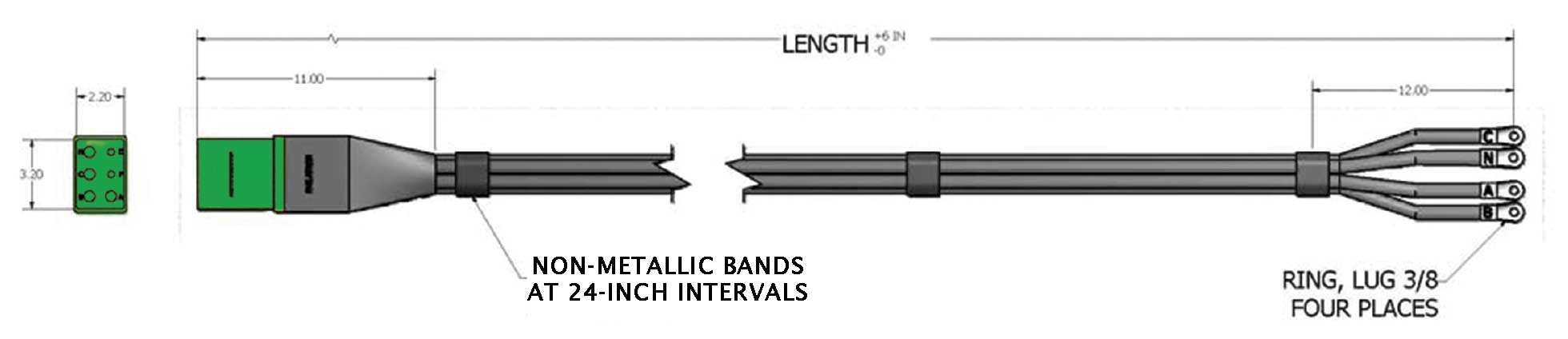 banded-400-hz-with replaceasble hard contact Section